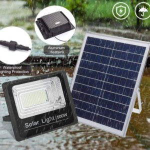 Reflector con panel Solar